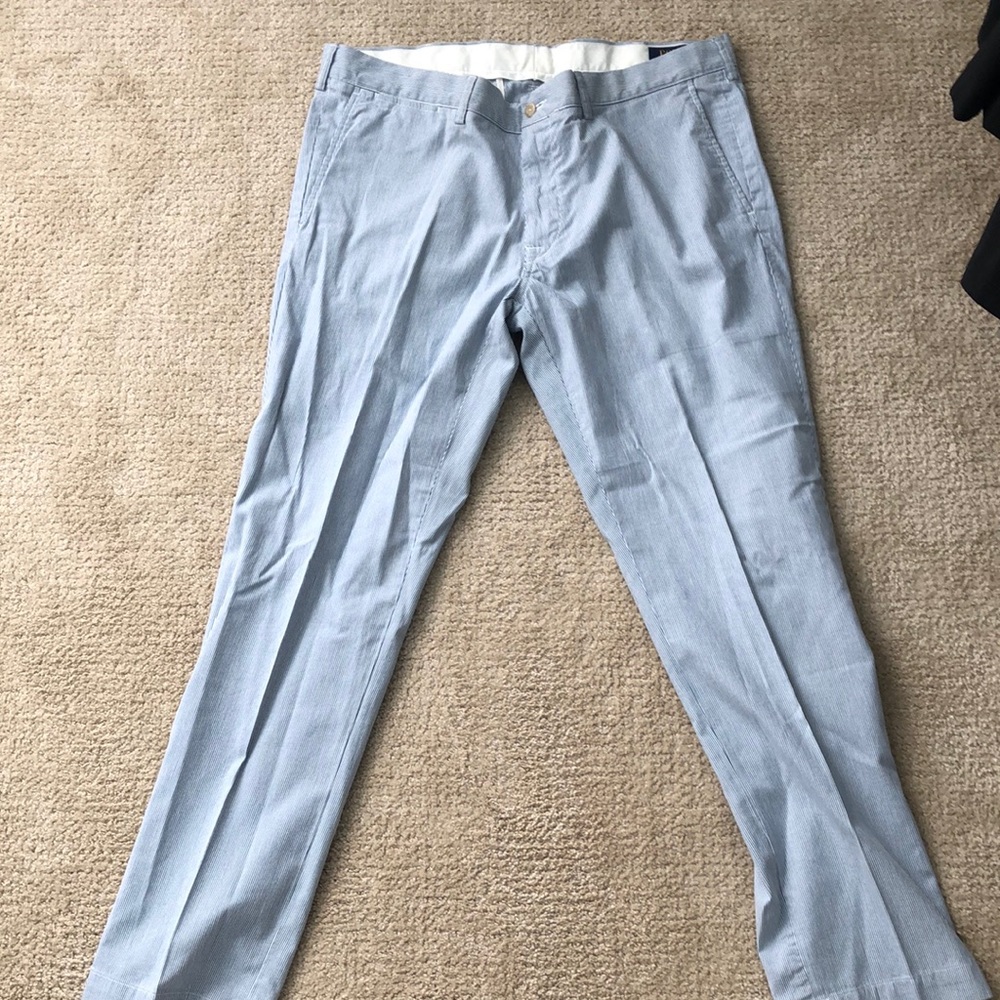 Long seer sucker pants - good condition! Doesnt fit me anymore - comfortable!